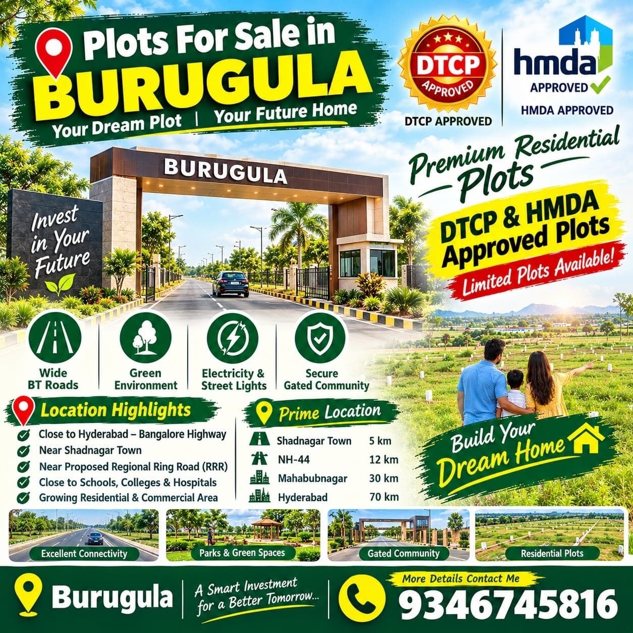 Image of Plot for Sale in Burugula